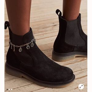 Free People Bruno Black Boots